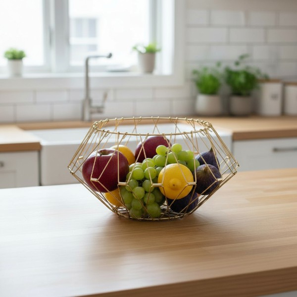 Rose Gold Fruit Basket - Image 5