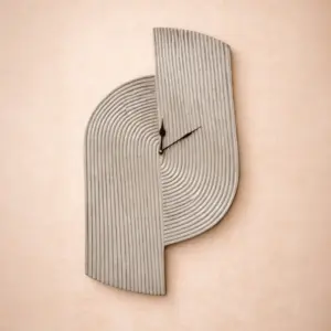 Geometric Wall Clock