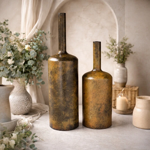 Decorative Bottle Vase - Image 2