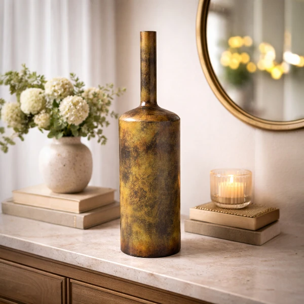 Decorative Bottle Vase - Image 2